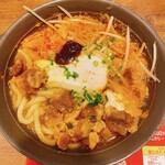 ガスト - 牛チゲ半玉うどん入り
            500円