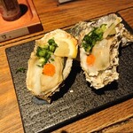 Ginshari Sengyo Osakana Marushe - ■純米酒焼き牡蠣 @299円(内税)×2■