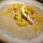 yokoyama - 明石鯛 唐墨 おじや 焦がし油 紹興酒