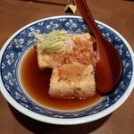 秋田料理 まさき - 揚げ出し豆腐