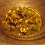 yokoyama - 麻婆白子 たらとじゃがいもを合わせたブランダード