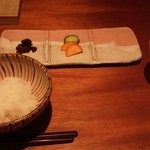 なかむら - ご飯も土鍋で1つ1つ炊く 米が甘い！