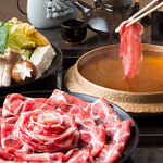 Pork shabu shabu pot