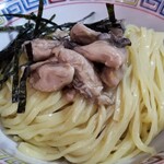 塩そば専門店 桑ばら - 白出汁オイル牡蠣の塩つけそば