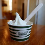 ナチュラルソフトクリームカフェ ミルカ - 北海道放牧牛乳ソフトクリーム