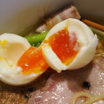 麺処 図鑑 - 味玉