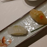 対馬のどぐろとイカ活き造り 博多 魚蔵 都ホテル店 - 