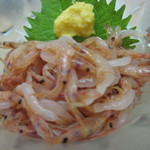 鳥やき串英 - 桜海老のお造り