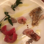 ワイン　お食事　自家製パン　バローロ - 