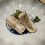 鮨 大地 - この穴子の弾力は凄い！