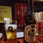 北海道らーめん ひむろ - サッポロラガービール¥550