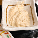 巣鴨ときわ食堂 - 【2022年11月】自家製タルタル＠80円、カキフライを始め、他の水産フライとの相性がいいです。