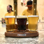 ブレブレ - ◆ Beer Flight 2,000円/税込
・Pilsner、Dark lager、Weizen
(日本・熊本／熊本クラフトビール)