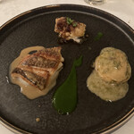 フランス料理ビストロやま - ソイ、帆立、タラの白子