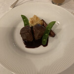 フランス料理ビストロやま - 蝦夷鹿のロースト