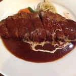 洋食屋ゆうき - Ｂランチのビフカツ