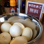 Shirakaba Sansou - ゆで卵は無料です