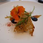 ル・ミュゼ - 鰻とフォアグラのカラメリゼ
      鴨のジュアーティチョーク添え