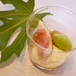 ル・ミュゼ - アールグレイのジュレ無花果のコンポート