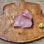 そば 六郷 - 迷い石鯛の刺身