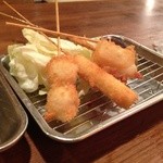 日本一の串かつ 横綱 - ちくわ、チーズ、うずら