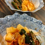 やきにくホルモン 幸心 - りゅうくんのキムチの盛り