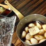 やきにくホルモン 幸心 - ニンニクホイル焼き