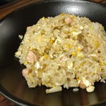 やきにくホルモン 幸心 - ニンニクチャーハン（にんにく増）