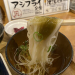 鶏だしおでんと干魚の店 ほし寅 - 温かいにゅうめんもうま〜