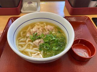 なか卯 - 鶏塩うどん（490円）