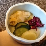 うなぎ 魚政 - 香の物