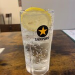 巻き串 ぐるぐる - 焼酎ハイボール