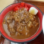 鳥取砂丘にいちばん近いドライブインレストラン砂丘会館 - ミニカレー丼