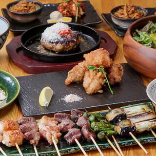 Hot pot, sashimi, grilled, fried...we offer a variety of chicken dishes that only a specialty store can offer.