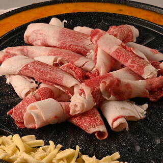 Japanese Black Beef Chador Bagi ~Korean Style Grilled Shabu~