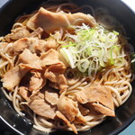 中井麺処 うどんそば専門コーナー - 豚肉そば