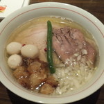 麺屋 じもと - 牛骨塩らーめん 