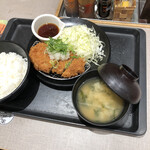 Matsuno ya - おろしポン酢ロースかつ定食（キャンペーン）500円