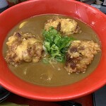 極楽うどん TKU - 鶏天カレーうどん（並）