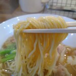 らーめん 穀雨 - 「大栄食品」の中細ストレート麺