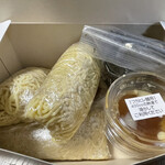 中国料理 旬輝 - フカヒレスープの餡とスープとらーめん。もうこれだけで一食分。