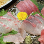 一心 - 白身の魚は、噛むと身がブルっと反発してくるイキの良さ。