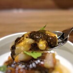 アマラントス - 貝の旨味と食感の中に、それぞれが纏わり、旨さが際立つ一皿でした。