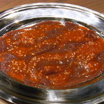 焼肉 ジュジュ - 『豚レバーの赤味噌焼き』…女性におすすめ！味噌焼きだから食べやすいですよ♪