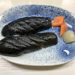 一平 - ナスのぬか漬け