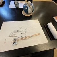 太田なわのれん - テーブルの上。コロナもあまり気にしなくなってるのにきちんと対策も万全。