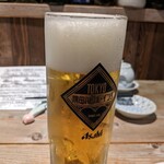 Kenkou Izakaya Shizoka Sakanato Hatake - 生ビールでお疲れ様の乾杯～(*￣∇￣)ノ