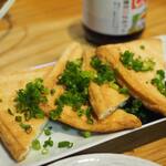 卓 - 厚揚げその１