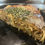 Hiroshima Fuu Okonomiyaki Renga Tei - お好み焼き（うどん）