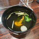 うなぎ 魚政 - 肝吸い